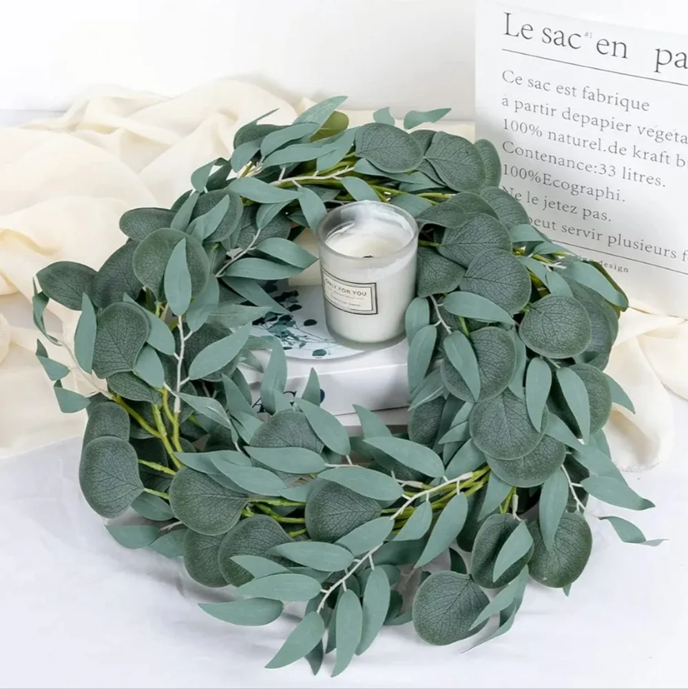 Five Garlands - Silk Eucalyptus & Willow - Picture 3 of 6